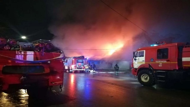 গভীর রাতে রাশিয়ার কোস্ট্রোমা শহরের ক্যাফেতে ভয়াবহ আগুন,  নিহত ১৩