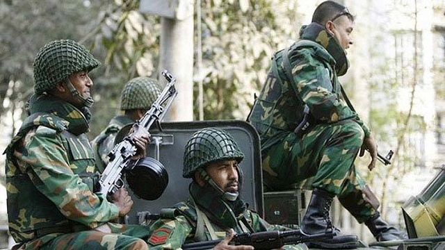 সংসদ নির্বাচন উপলক্ষে  সারাদেশে সেনাবাহিনী মোতায়েন