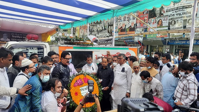চির নিদ্রায় শায়িত জিয়াউদ্দিন বাবলু