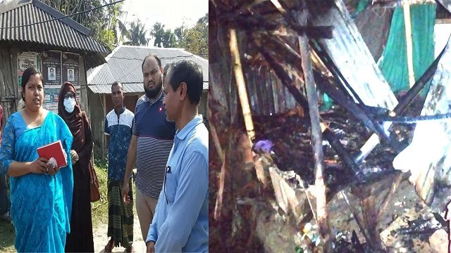 ফকিরহাটে আগুনে পুড়ে প্রতিবন্ধীর মৃত্যু