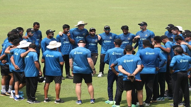 আনুষ্ঠানিক অনুশীলনে টাইগাররা