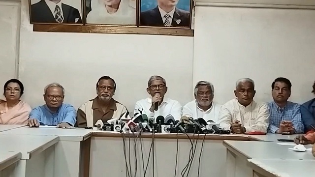 ২৭ জুলাই সংঘাত হলে দায় সরকারের: ফখরুল