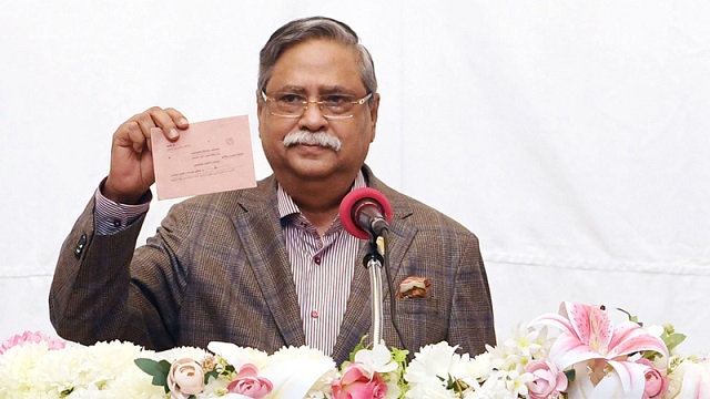 পোস্টাল ব্যালটে ভোট দিলেন রাষ্ট্রপতি