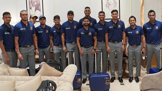 মাসকাট পৌঁছেছে বাংলাদেশ ক্রিকেট দল
