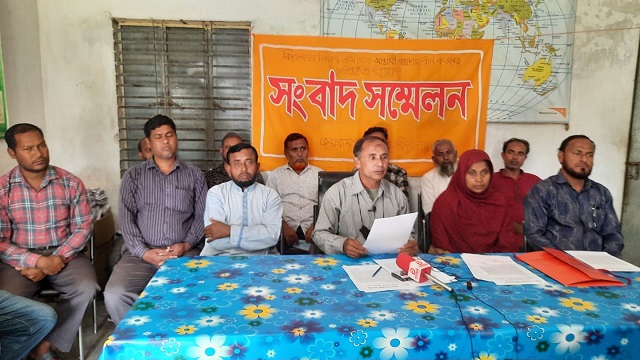ঘোড়াঘাটে ষড়যন্ত্রমূলক কার্যকলাপের বিরুদ্ধে সংবাদ সম্মেলন