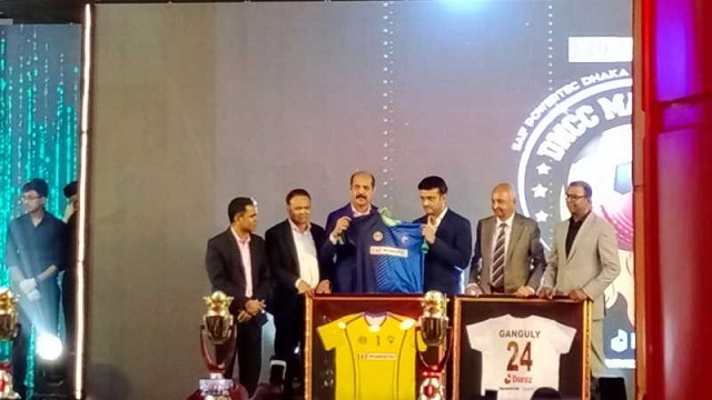 মেয়র’স কাপের লগো ও ট্রফি উন্মোচন করলেন সৌরভ গাঙ্গুলি