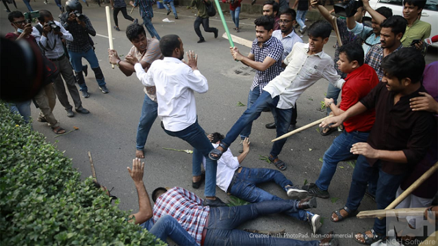 ঢাবিতে ছাত্রলীগের হামলার প্রতিবাদে সমাবেশের ঘোষণা দিলো ছাত্রদল