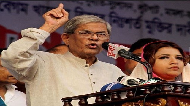 গণআন্দোলনে দিশাহারা হয়ে পড়েছে সরকার: মির্জা ফখরুল