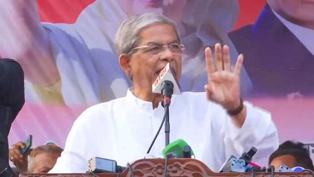 বিএনপির আমলে হয় উন্নয়ন, আ'লীগের আমলে দুর্ভিক্ষ: মির্জা ফখরুল