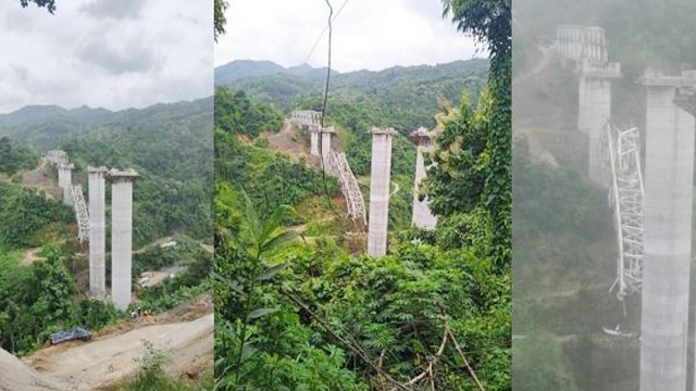 ভারতের মিজোরামে রেলসেতু ধসে নিহত ১৭