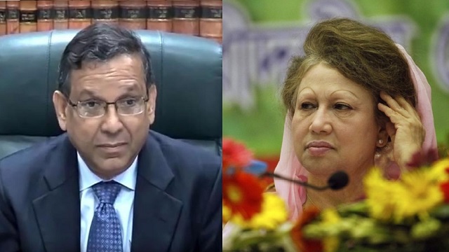 খালেদাকে বিদেশ যেতে হলে জেলে যেতে হবে