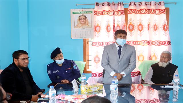কোটালীপাড়ায় জুয়া,মাদক, ইভটিজিং ও বাল্যবিয়ে প্রতিরোধে আলোচনা সভা