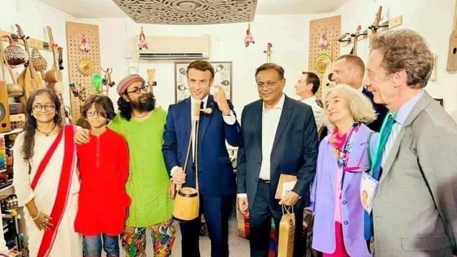 ফ্রান্সের প্রেসিডেন্ট ম্যাক্রোঁ এলেন সংগীতশিল্পী রাহুল আনন্দের স্টুডিওতে, অতঃপর যা হলো...