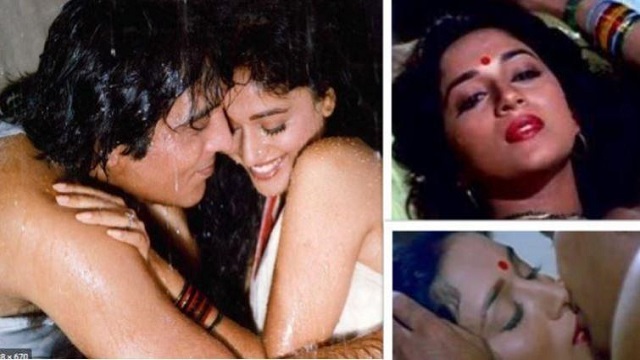 বিনোদের চুমু কাণ্ডে বিরক্ত হন মাধুরী