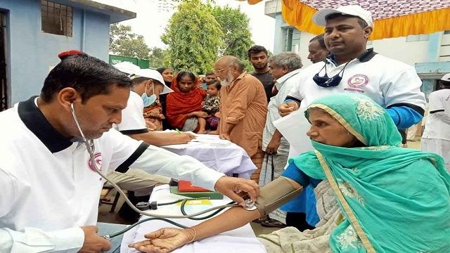 সৈয়দপুরে ফ্রি মেডিক্যাল ক্যাম্প