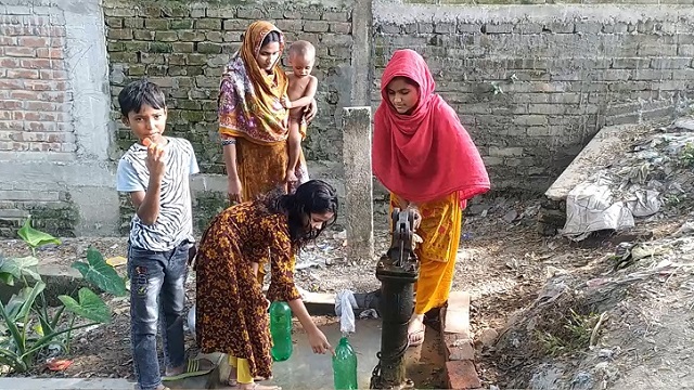 চাঁপাইনবাবগঞ্জে তীব্র পানি সংকট