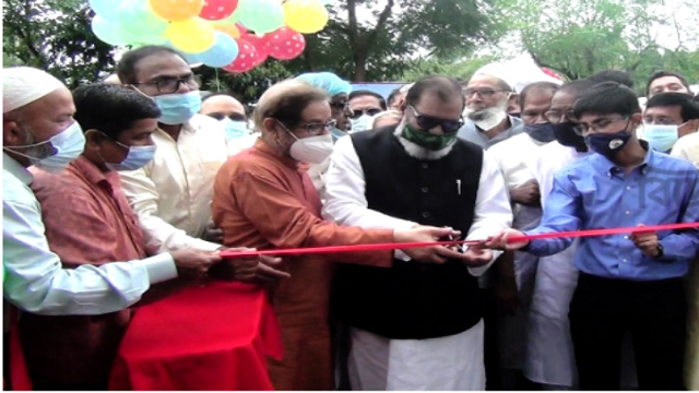 নীলফামারীতে মুক্তিযোদ্ধা কমপ্লেক্স উদ্ধোধন করলেন মুক্তিযুদ্ধ বিষয়ক মন্ত্রী
