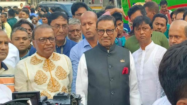 বিএনপির লক্ষ্য গণতন্ত্র নয়, নির্বাচন বানচাল করা: ওবায়দুল কাদের