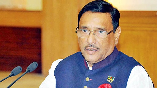 পালাবো না, প্রয়োজনে ফখরুলের বাসায় গিয়ে উঠবো: ওবায়দুল কাদের