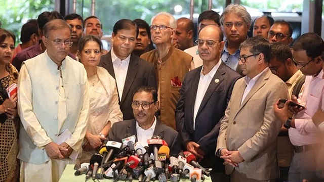 শেখ হাসিনার নেতৃত্বে সুষ্ঠু নির্বাচন সম্ভব, ইইউকে জানালো আ. লীগ