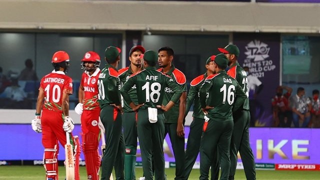 ওমানকে হারিয়ে সুপার টুয়েলভের আশায় বাংলাদেশ