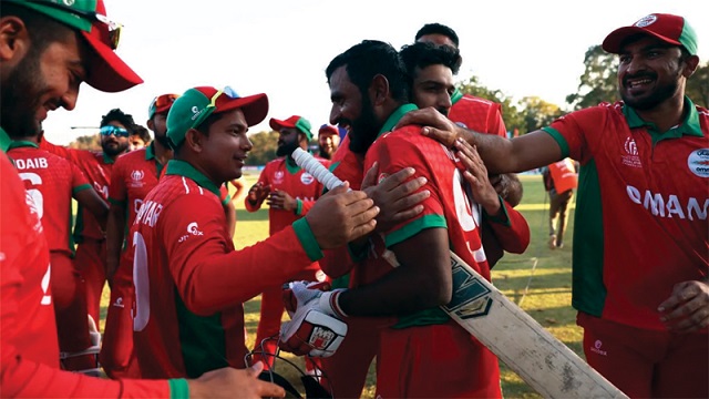 আয়ারল্যান্ডকে হারিয়ে ওমানের ইতিহাস