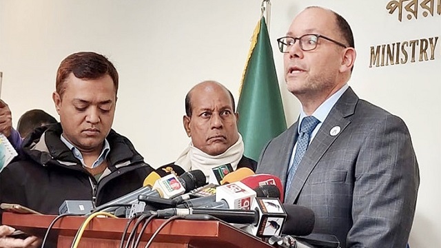  বাংলাদেশ ও যুক্তরাষ্ট্র একসঙ্গে কাজ করবে: পিটার হাস