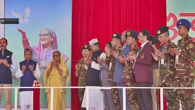 মিরপুরের কালশী ফ্লাইওভার উদ্বোধন করলেন প্রধানমন্ত্রী