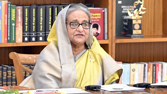 বাংলাদেশের ওপর যেন আর কারো কালো থাবা না পড়ে: প্রধানমন্ত্রী