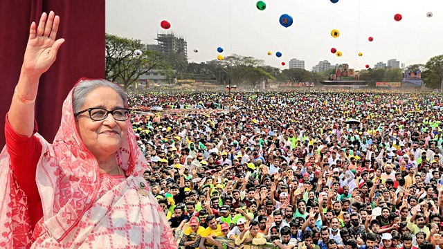 ময়মনসিংহে শতাধিক প্রকল্প উদ্বোধন করলেন প্রধানমন্ত্রী