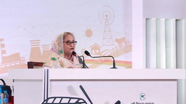 আ.লীগের নির্বাচনি ইশতেহার ঘোষণা করেছেন শেখ হাসিনা