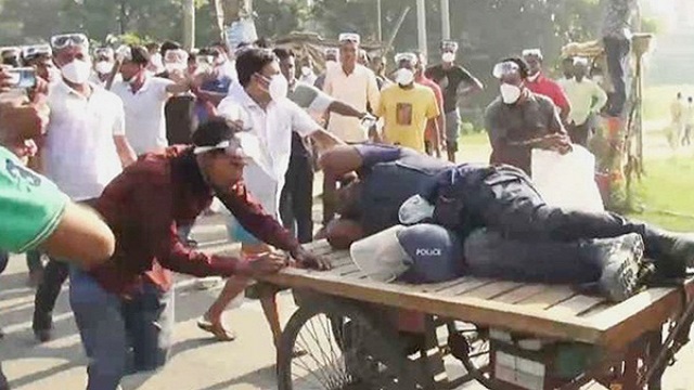 ‘সহিংসতায়’ জড়িত থাকার অভিযোগে গ্রেপ্তার ১০