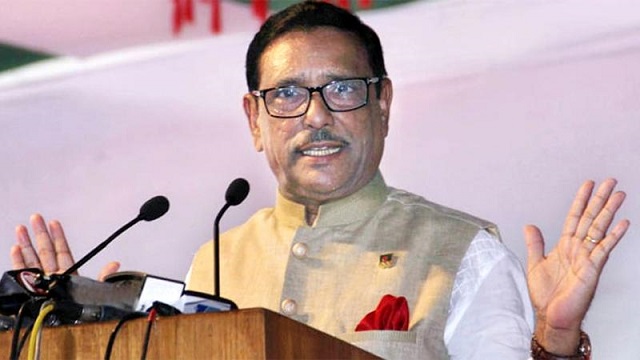 অস্তিত্ব টিকিয়ে রাখতে বিএনপিকে নির্বাচনে আসতে হবে: ওবায়দুল কাদের