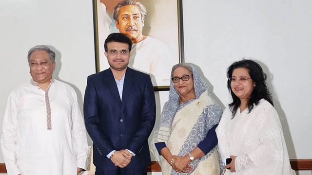 প্রধানমন্ত্রীর সঙ্গে সৌরভ গাঙ্গুলীর সৌজন্য সাক্ষাৎ