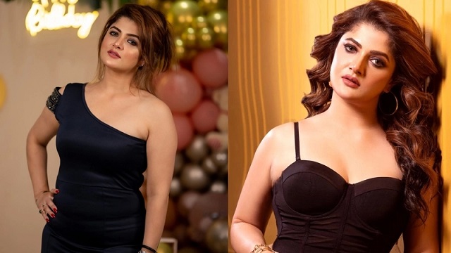 এবার ব্রিটিশ তারকার সঙ্গে শ্রাবন্তী