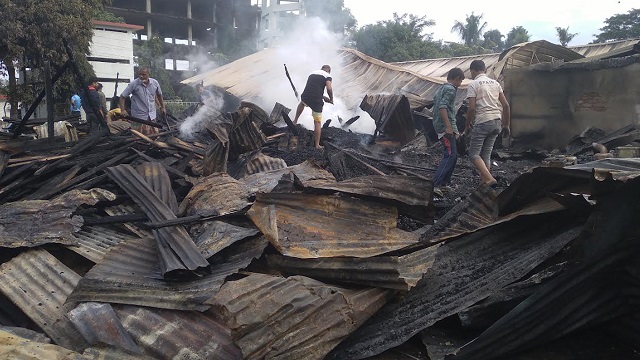 খাগড়াছড়িতে ভয়াবহ অগ্নিকাণ্ড