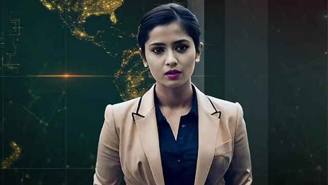 দেশে প্রথম কৃত্রিম বুদ্ধিমত্তার সংবাদ উপস্থাপককে দেখে নিন
