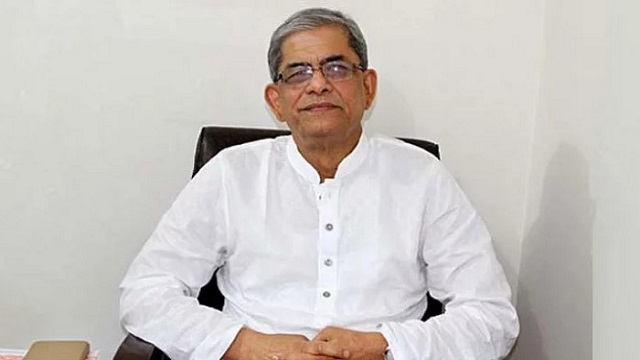 বিএনপি মহাসচিব মির্জা ফখরুলকে আটকের অভিযোগ
