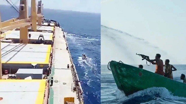 জিম্মি নাবিকদের উদ্ধারে গুলি বিনিময়!
