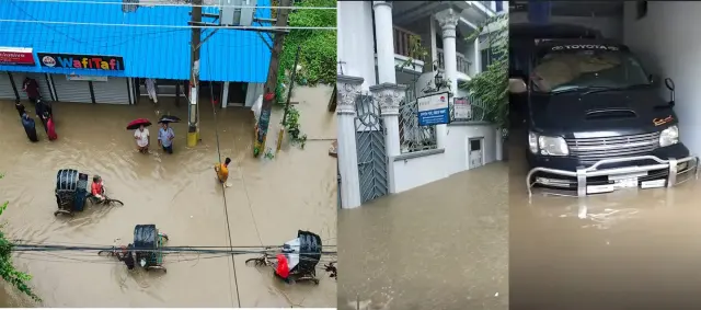 জলাবদ্ধতার অভিশাপে থমকে যাচ্ছে চট্টগ্রাম:
