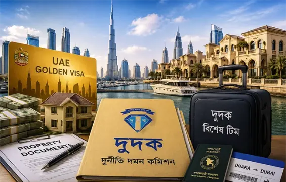 ১০০ বাংলাদেশির সম্পদের নথি উদ্ধারে দুবাই যাওয়ার অপেক্ষায় দুদক