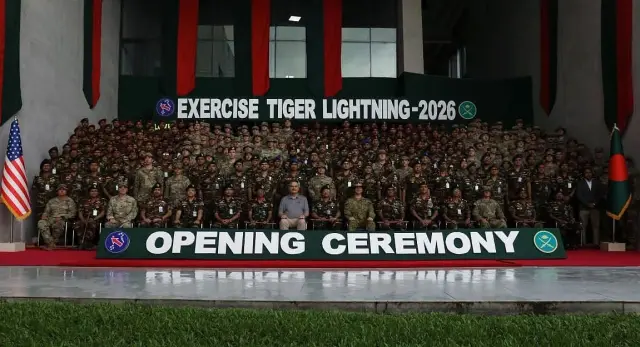BD, US forces launch 'Tiger Lightning' exercise Sunday