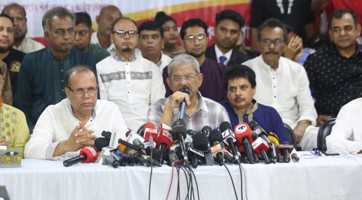 ভিন্ন রাজনৈতিক এজেন্ডা নেই অন্তর্বর্তী সরকারের : ফখরুল