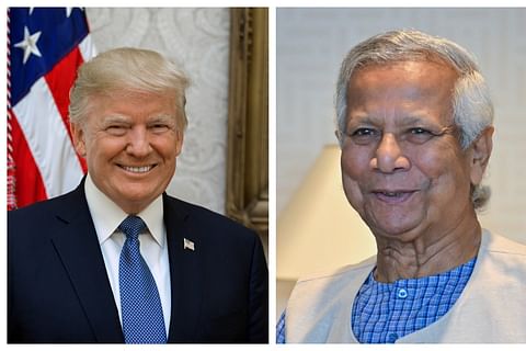 Yunus-led interim govt congratulates Trump on US election win