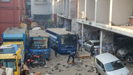 Lawyer killed in clash over Chinmoy’s jail order