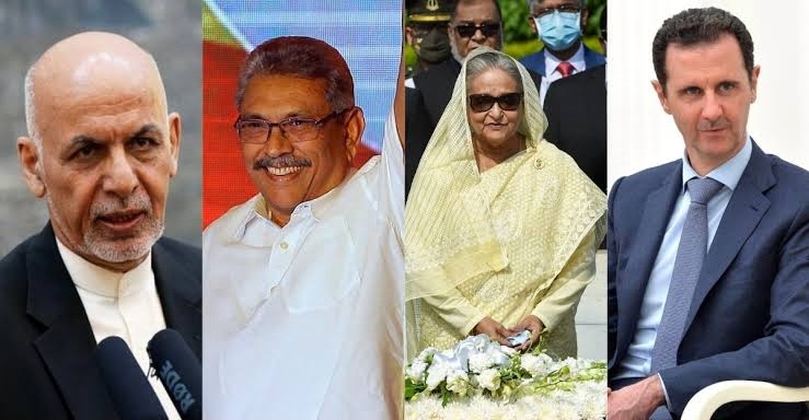 Leaders In Power Who Had To Flee Country In Recent Past 