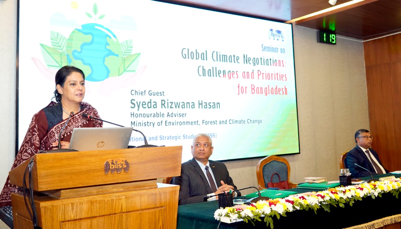 Govt committed to optimal use of climate budget: Advisor Rizwana