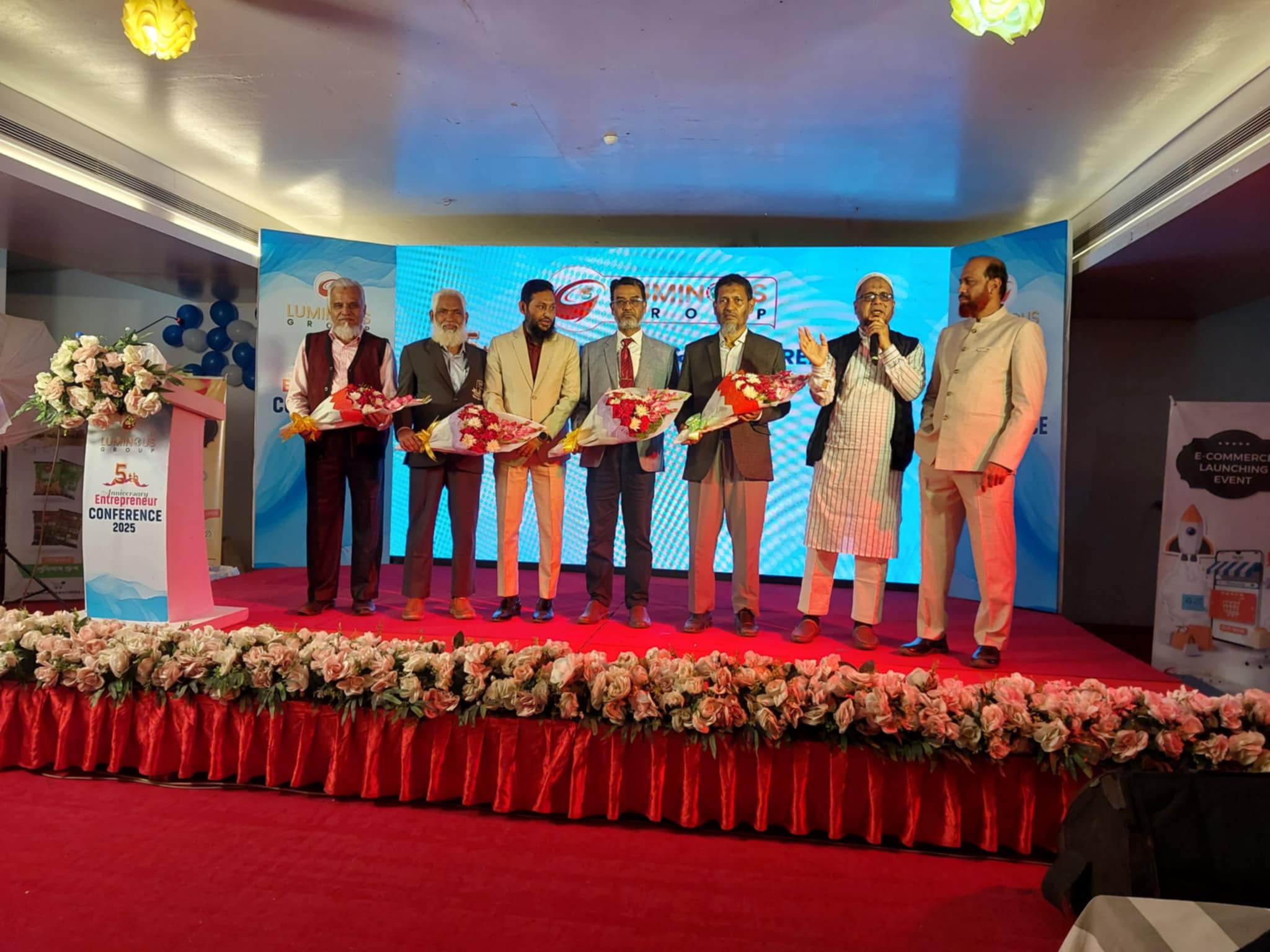 Luminous Group's 5th anniversary and entrepreneurship conference held in Cox's Bazar