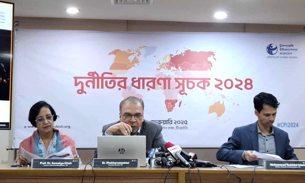 Bangladesh ranks 14th globally on corruption, 2nd in South Asia: TIB