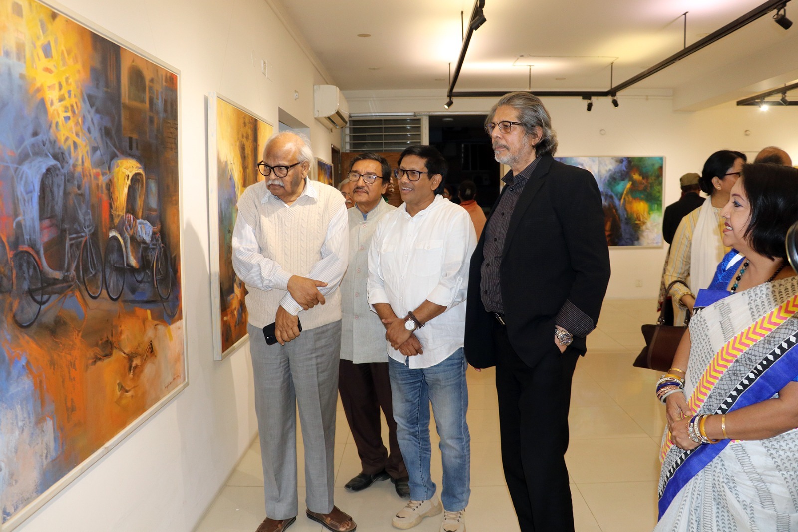 3rd solo art exhibition of artist Sanjib Das Apu underway in city 